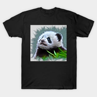 Baby Panda Painting T-Shirt